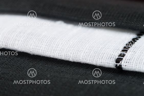 White amd black fabric texture