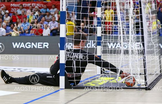 EHF EURO 2020 Qualifiers handball game Ukraine v Denmark