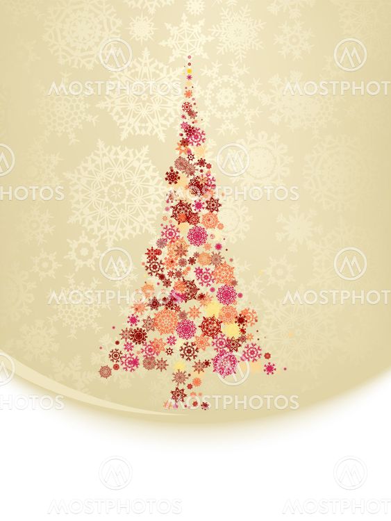 Christmas tree. EPS 8
