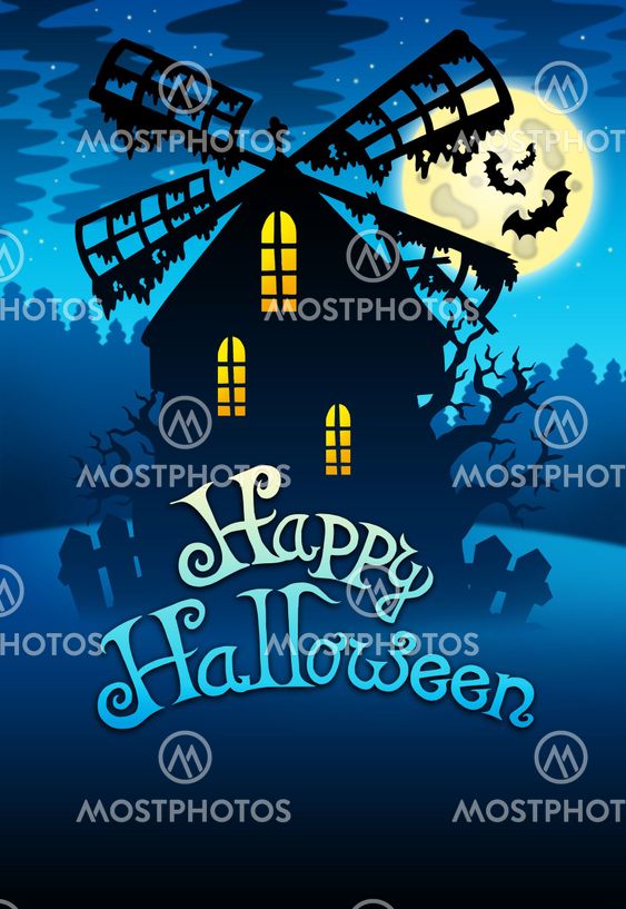 Mysterious Halloween mill 1
