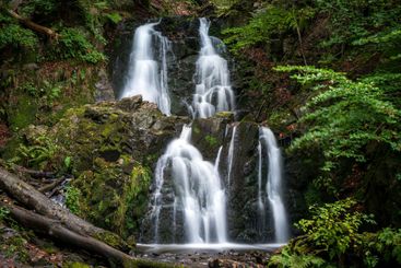 Forsakar waterfall in Degeberga, Skåne, Sweden.