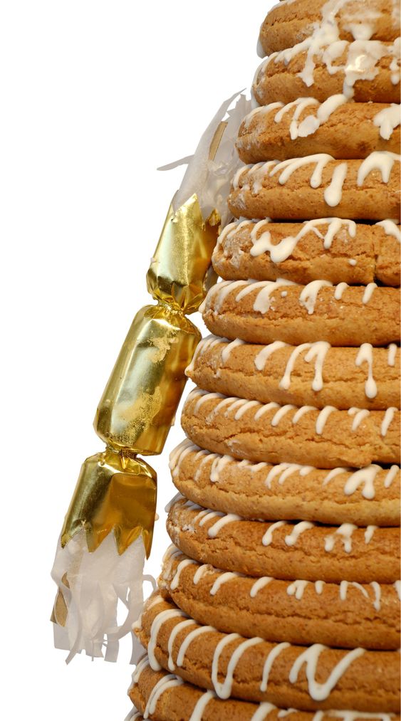 Hälften Ring tårta & Cracker