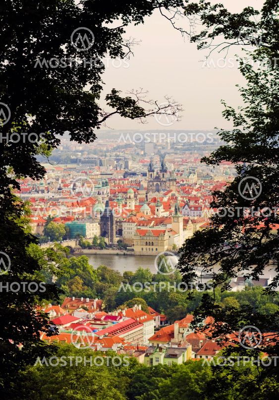 View of an Old town of Prague