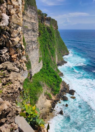 Coast at Uluwatu, Bali, Indonesia.
