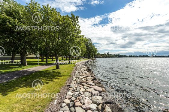 Strandpromenad Vadstena