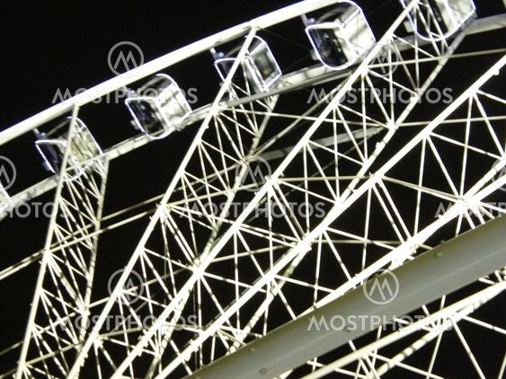 Manchester Eye (Big Wheel) by night