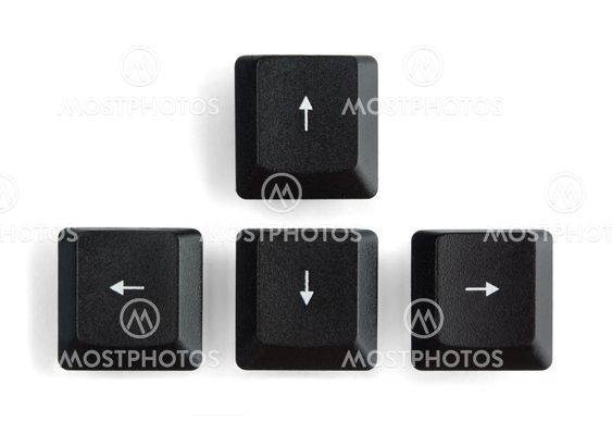 Arrow keys