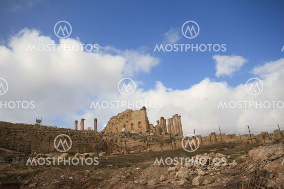 Temple of Zeus,Jarash Jordan