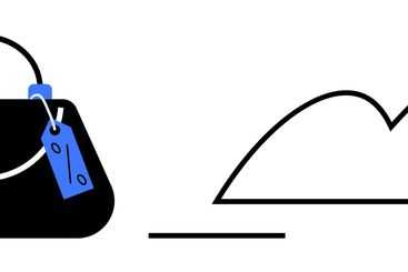 Stylish handbag with tassels, cloud-shaped design...