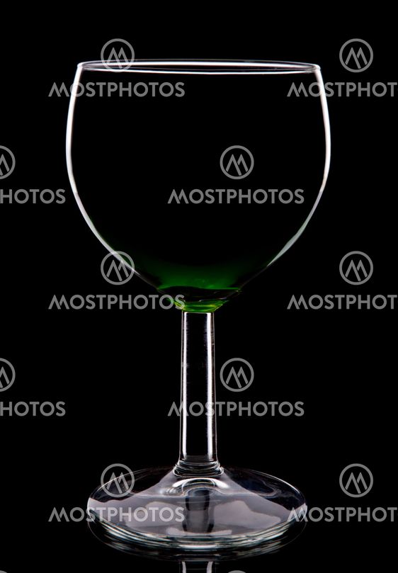wineglass silhuett