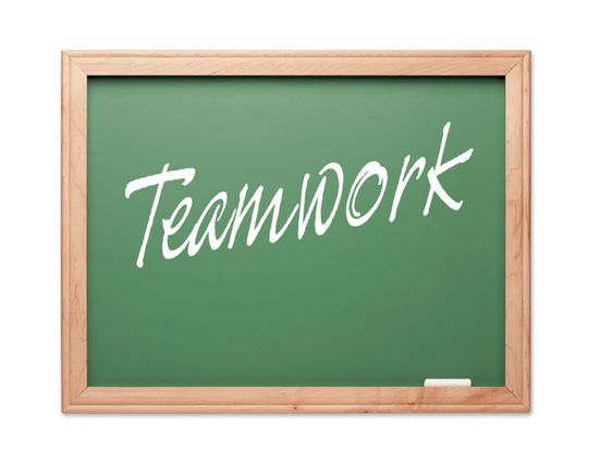 Teamwork Green Chalk Board Series