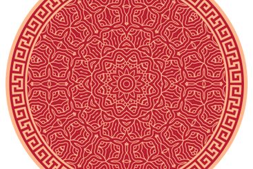 Vector Japanese pattern in oriental geometric...