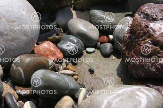 Rocks and pebbles