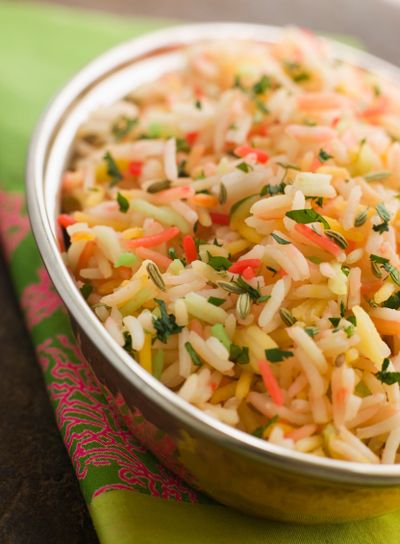 Three Coloured Basmati Pilau