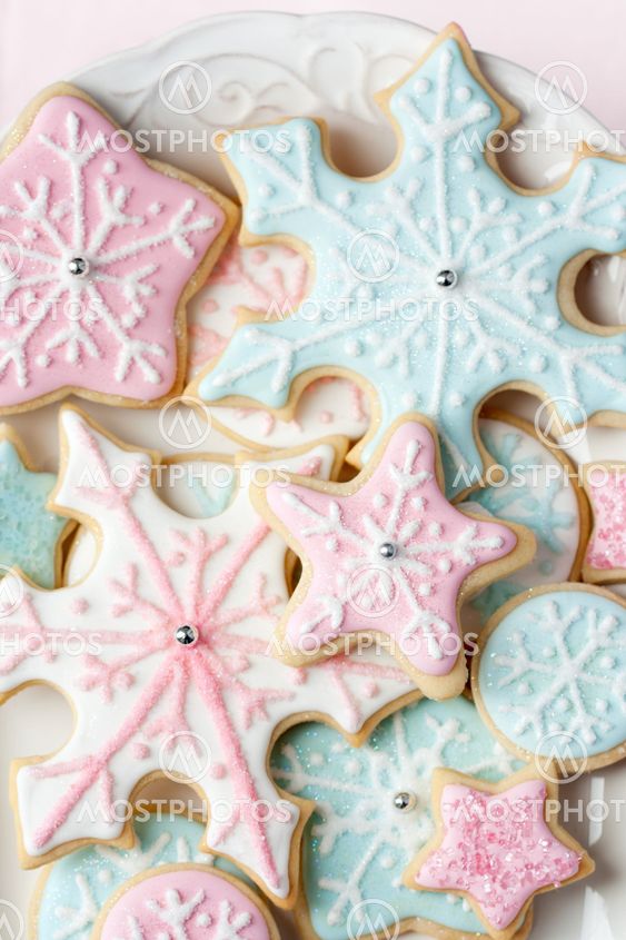 Snowflake cookies