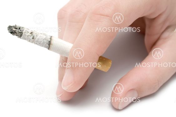 Hand with Cigarette