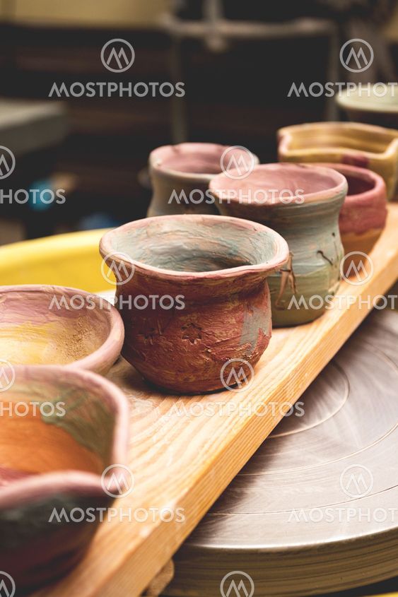 a clay pots