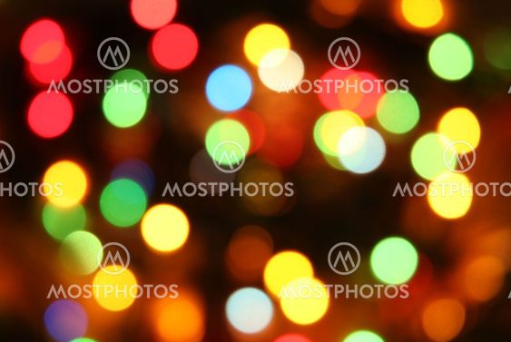 Abstract holiday lights