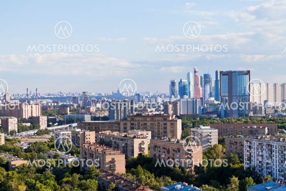new urban neighborhoods in Moscow