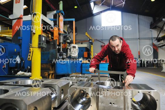 industry workers people in factory