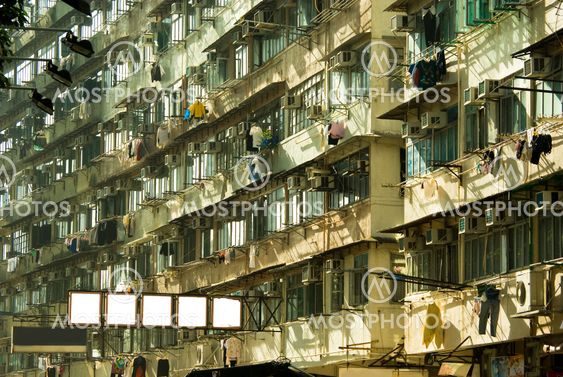 public housing apartment block