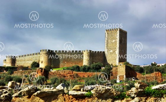 Castle of Portel village.
