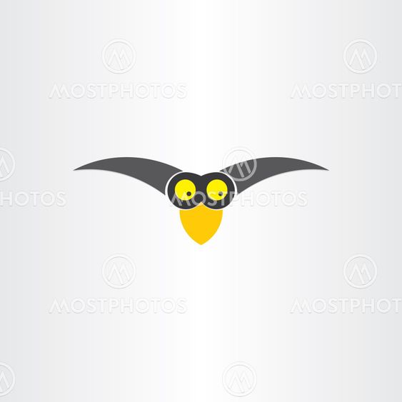 funny western jackdaw bird cartoon icon