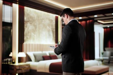 Hotel Manager In The Room