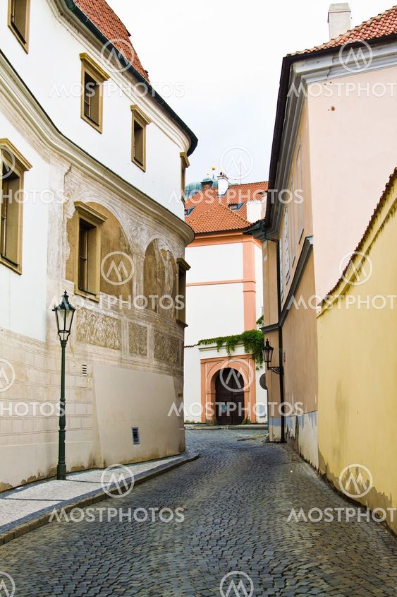 gamla stan i Prag