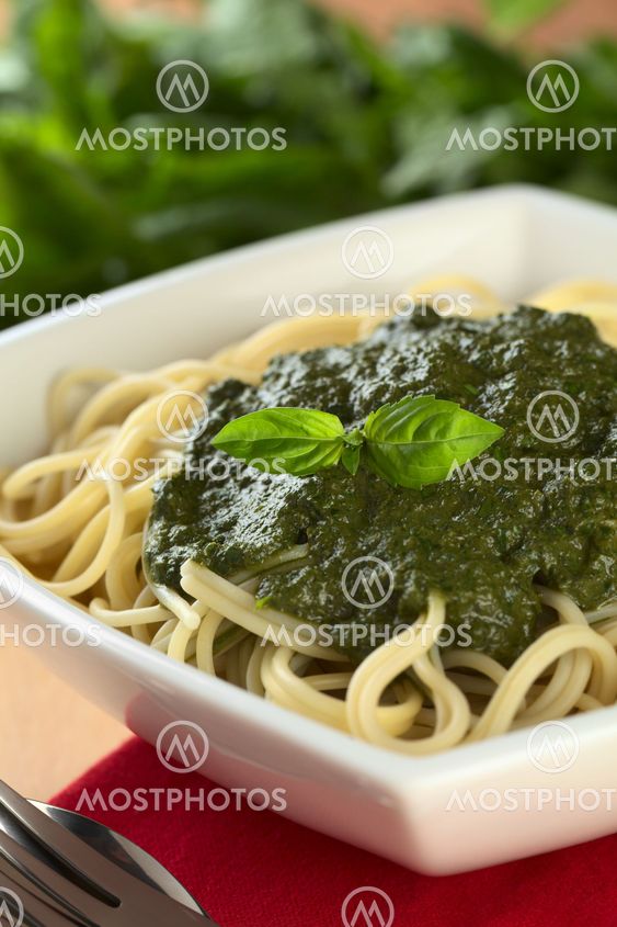 Spaghetti with Pesto