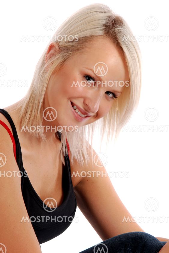 Casual Blond Girl