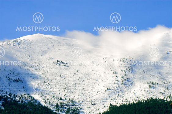 Mountains near Sancuary of Valvanera, La Rioja, Spain