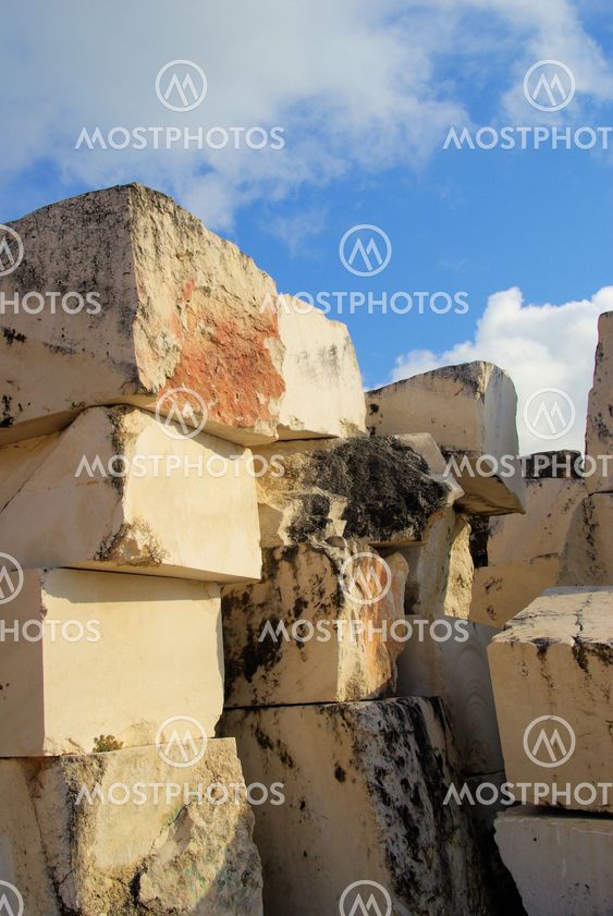 Marmor Steinbruch - marble stone pit 03