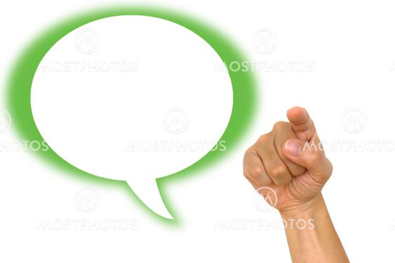 Hand point at you