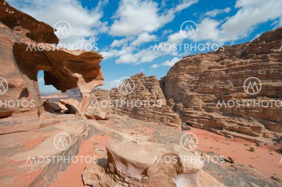 Landscape of Wadi Rum