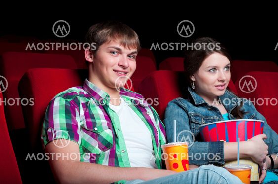 couple in cinema