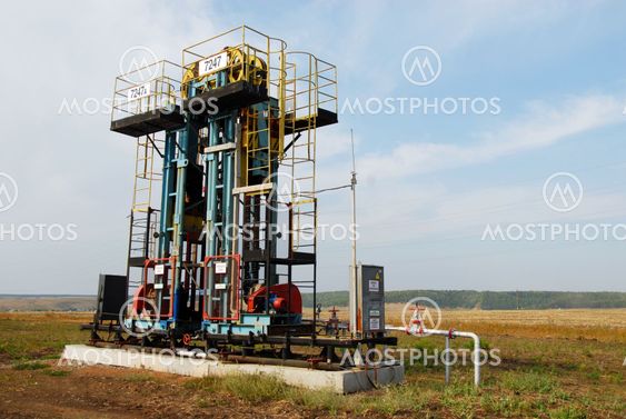 the oil derrick