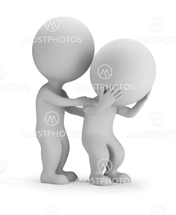 3d small people - consolation