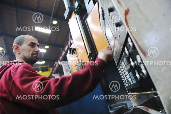 industry workers people in factory