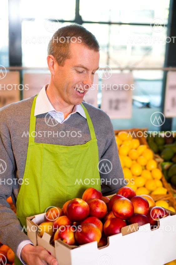 Grocery Store Peaches