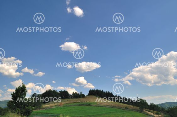 Field and sky