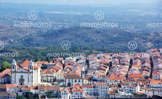 Landscape of Castelo de Vide village, north of Alentejo region