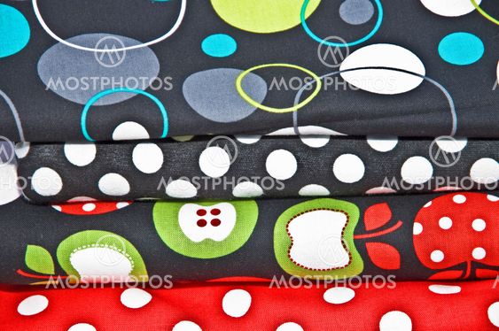 A Stack of Beautiful Fabrics