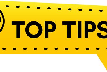 Yellow banner featuring a light bulb icon and the words...