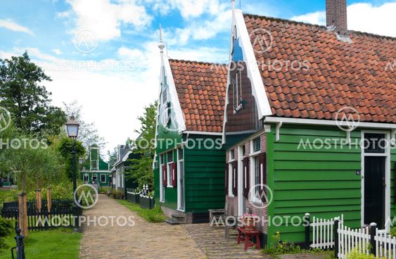 wooden houses