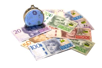 Svenska pengar, kontanter