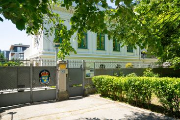 The swedish embassy in Bucarest, Romania