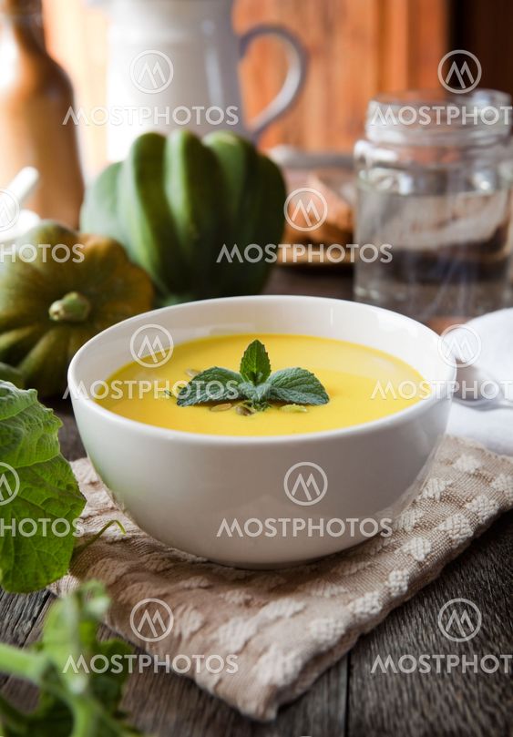 Acorn squash soup
