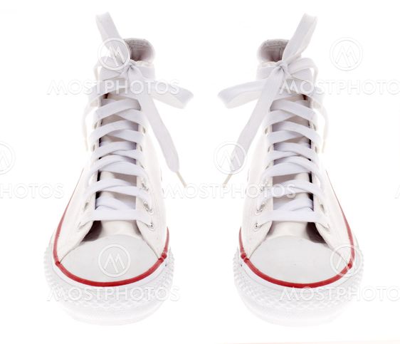 white shoes