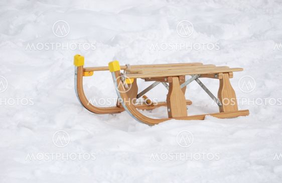 Sledge i sne